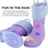 Disney Frozen Anna & Elsa Girl's Rain Boots With Soft Removable Liner, Kids (1-8 Years) -Family Style Shop GUEST 007aa066 b52a 44cd 8d2f 10718d1bf82e