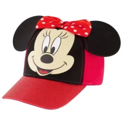Disney Girls Minnie Mouse Glitter Baseball Cap -Family Style Shop GUEST 0098f24c dade 419a b135 bc5278922277