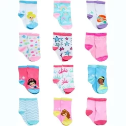 Disney Baby Girl 12 Pack Socks, Newborn Essentials For Girls (0-24M) -Family Style Shop GUEST 00fe86f7 3b48 4a93 a919 2b51aaa1a3a0