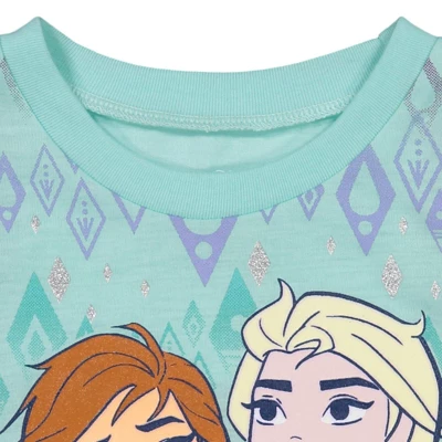 Disney Frozen Princess Anna Elsa Baby Girls T-Shirt And Shorts Outfit Set - Little Kid 5 Disney Frozen Princess Anna Elsa Baby Girls T-Shirt And Shorts Outfit Set - Little Kid - Image 3