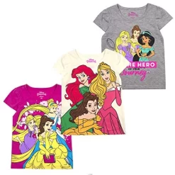 Disney Girl's 3-Pack Elena Of Avalor Short Sleeve Graphic Tees For Toddler -Family Style Shop GUEST 027496d8 b0e5 4750 9180 0af4a8fad745