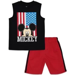 Disney Mickey Mouse Athletic Tank Top And Mesh Shorts Toddler To Little Kid 18 Disney Mickey Mouse Athletic Tank Top And Mesh Shorts Toddler To Little Kid -Family Style Shop GUEST 02c81bc0 966f 433f acc0 15f281e4ce92