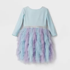 Disney Princess Toddler Girls' Disney Frozen Solid Tutu Dress - Light Purple