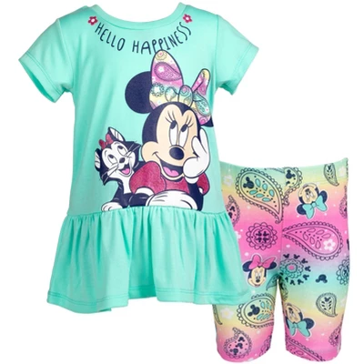 Disney Mickey Mouse & Friends Minnie Mouse Girls Graphic T-Shirt And Shorts Outfit Set Little Kid 15 Disney Mickey Mouse & Friends Minnie Mouse Girls Graphic T-Shirt And Shorts Outfit Set Little Kid - Image 13