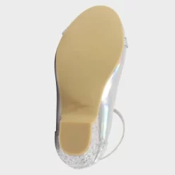 Toddler Girls' Disney Princess Ballet Flats - Silver -Family Style Shop GUEST 0467689b 328d 4913 98e3 fe99cb70b917