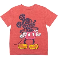 Disney Mickey Mouse 3 Pack Pullover Graphic T-Shirts Yellow/Red/Blue -Family Style Shop GUEST 046d90fe a6e4 4f7e a021 ac5ed49ea633