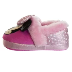Disney Kids Girl's Minnie Mouse Slippers - Plush Lightweight Warm Comfort Soft Aline House Slippers - Light Pink (size 5-12 Toddler/Little Kid) -Family Style Shop GUEST 068e4567 4288 44f3 8dae 63aa6d737e2e