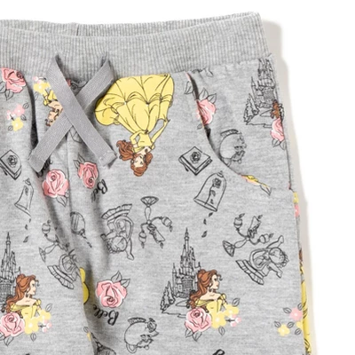 Disney Princess Moana Belle Rapunzel Jasmine Ariel Cinderella Girls 2 Pack Pants Little Kid To Big Kid 8 Disney Princess Moana Belle Rapunzel Jasmine Ariel Cinderella Girls 2 Pack Pants Little Kid To Big Kid - Image 6
