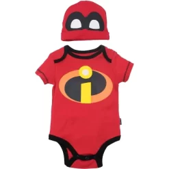 Disney Pixar Monsters Inc Incredibles Toy Story Mickey Mouse Pooh Lilo & Stitch Baby Bodysuit And Hat Set Newborn To Infant -Family Style Shop GUEST 090aeb96 0889 4805 8ff2 f82b8e2dc67b