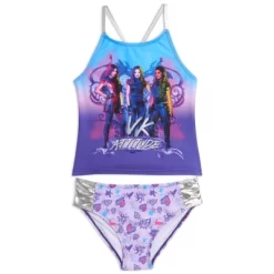 Disney Descendants Mal Evie Uma Girls Tankini Top And Bikini Bottom Swim Set Little Kid To Big Kid -Family Style Shop GUEST 0a16548a 9b18 4f14 8b6f 8c642fead8f4