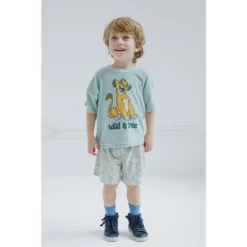 Disney Mickey Mouse Lion King Simba T-Shirt And Shorts Outfit Set Toddler To Big Kid -Family Style Shop GUEST 0a44315f c477 4463 8f45 a301c69770b0