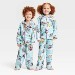 Kids' Disney 100 Sleep Coat Pajama Set - Blue -Family Style Shop GUEST 0c2ed4a4 d856 4428 a564 b672afcb8d95