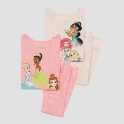 Toddler Girls' 4pc Disney Princess Snug Fit Pajama Set - Pink/Ivory -Family Style Shop GUEST 0e72200f 2682 4552 a12d 5fb7c98cecaa