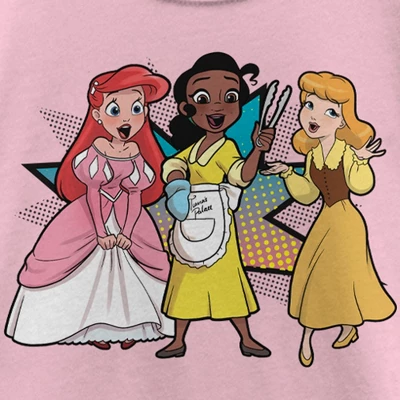 Girl's Disney Comic Book Princesses T-Shirt 3 Girl's Disney Comic Book Princesses T-Shirt