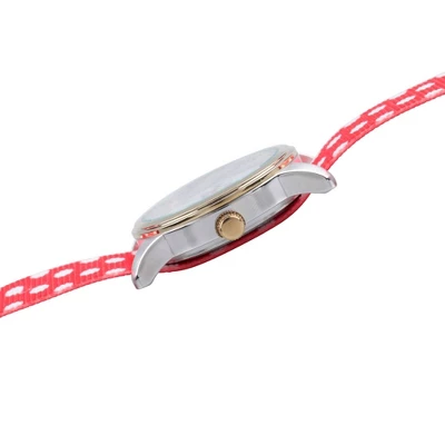 Women's Disney Minnie Mouse Two-Tone Alloy Watch - Red 6 Women's Disney Minnie Mouse Two-Tone Alloy Watch - Red - Image 4