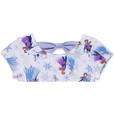 Disney Frozen Elsa Princess Anna Olaf Christmas Girls Skater Dress Toddler 6 Disney Frozen Elsa Princess Anna Olaf Christmas Girls Skater Dress Toddler - Image 4