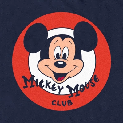 Men's Disney Mickey Mouse Club Mickey Face Logo T-Shirt 3 Men's Disney Mickey Mouse Club Mickey Face Logo T-Shirt