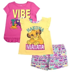Disney Girl's 3-Pack Fancy Nancy Short Set With Tee, Tank Top And Print Shorts For Toddlers 27 Disney Girl's 3-Pack Fancy Nancy Short Set With Tee, Tank Top And Print Shorts For Toddlers -Family Style Shop GUEST 14b10ea9 22c1 4a00 adb3 5b07aed79c97