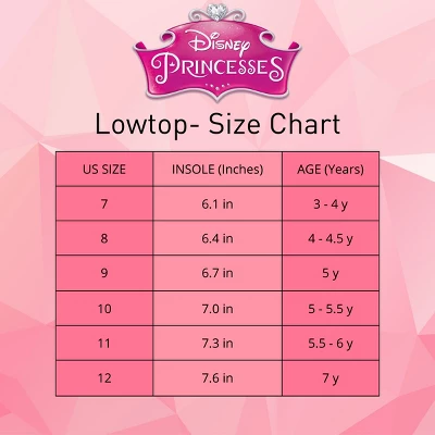 Disney Princess Girls No Lace Shoes - Kids Disney Character Loafer Low Top SlipOn Casual Tennis Canvas Sneakers (size 5-12 Toddler - Little Kid) 7 Disney Princess Girls No Lace Shoes - Kids Disney Character Loafer Low Top SlipOn Casual Tennis Canvas Sneakers (size 5-12 Toddler - Little Kid) - Image 5