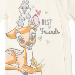 Disney The Aristocats Bambi Baby Girls 3 Pack Zip Up Sleep N' Play Coveralls Newborn To Infant -Family Style Shop GUEST 1615cfcd 3c89 463e a687 618fdb5ccfea