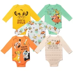Disney Lion King Winnie The Pooh Mickey Mouse Baby 5 Pack Bodysuits Newborn To Infant 18 Disney Lion King Winnie The Pooh Mickey Mouse Baby 5 Pack Bodysuits Newborn To Infant -Family Style Shop GUEST 180e265e 90e6 4614 89ef 53c21043fea5