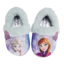 Disney Frozen Anna And Elsa Happy Sisters Toddler Girls' Dual Sizes Slippers -Family Style Shop GUEST 1833829c ac57 4dff 84b3 6bd2402c90e7