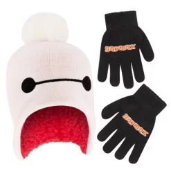Disney Big Hero 6 Boy's Winter Beanie Hat And Kids Gloves Set, Kids Ages 4-7 -Family Style Shop GUEST 1851d580 cda0 493a abfd b3aded93e402