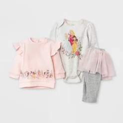 Baby Girls' 3pc Disney Princess Fleece Pullover And Tutu Leggings Set - Light Pink 7 Baby Girls' 3pc Disney Princess Fleece Pullover And Tutu Leggings Set - Light Pink -Family Style Shop GUEST 19780a62 7122 48e9 a31b 43d21ef19358
