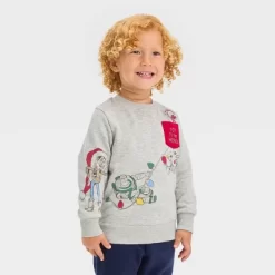 Toddler Boys' Disney Printed Sweatshirt - Gray -Family Style Shop GUEST 19b4e795 afbb 42f6 af71 a3b1fc478604