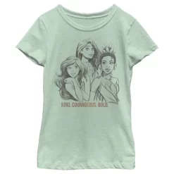 Girl's Disney Sketch Portraits T-Shirt -Family Style Shop GUEST 1aaa0cf8 9cb1 4f4f 9656 69d6d3f02e49