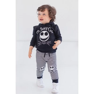 Disney Jack Skellington Baby Hoodie And Pants Outfit Set 3 Disney Jack Skellington Baby Hoodie And Pants Outfit Set