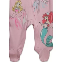 Disney Princess Ariel Cinderella Aurora Baby Girls 2 Pack Zip Up Sleep N' Play Coveralls Newborn To Infant 13 Disney Princess Ariel Cinderella Aurora Baby Girls 2 Pack Zip Up Sleep N' Play Coveralls Newborn To Infant -Family Style Shop GUEST 1b54606a 9651 421f acb5 c058111908f3