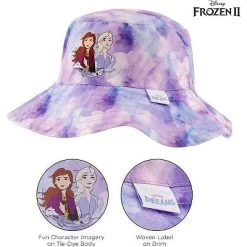 Disney Girls Frozen Bucket Hat -Family Style Shop GUEST 1c829cc1 2182 414e acde fcf8d1784f69