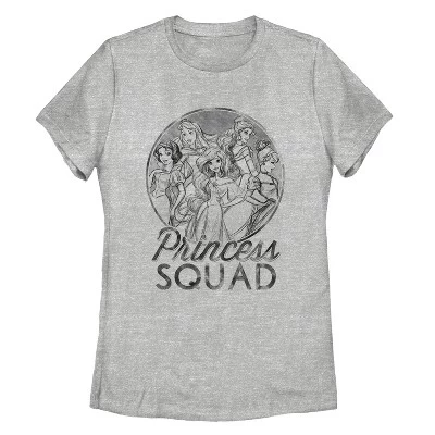 Women's Disney Princesses Squad T-Shirt 4 Women's Disney Princesses Squad T-Shirt - Image 2