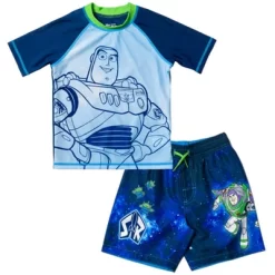 Disney Pixar Toy Story Alien Rex Slinky Dog Woody Baby Pullover Rash Guard And Swim Trunks Outfit Set Infant To Little Kid -Family Style Shop GUEST 1df2d517 fb8b 4c71 b582 d19195b5ae3a