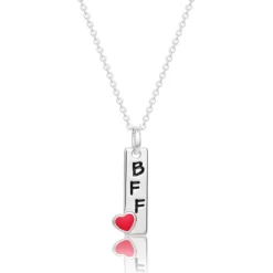 Disney Princess BFF Silver Plated Best Friends Necklaces, Pendant Friendship Necklaces - Set Of 2 -Family Style Shop GUEST 1e4c396d df73 4133 9a09 9bc2b170168f