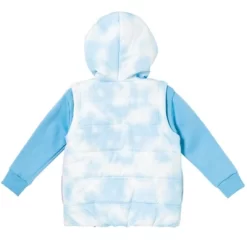 Disney Frozen Elsa Girls Zip Up Vest 2fer Jacket Toddler