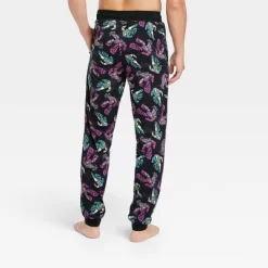 Men's Disney Lightyear Jogger Pajama Pants - Black