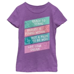 Girl's Disney Princess Motto T-Shirt -Family Style Shop GUEST 20c3ac3b ecd1 4aa1 a6c1 de7fb57a4efc