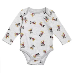 Disney Mickey Mouse Baby Bodysuit And Snap French Terry Overall Newborn To Infant -Family Style Shop GUEST 212c5e8a 79a9 4acd 9960 2fff28fa81b4