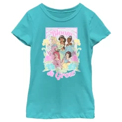 Girl's Disney Bloom And Grow Pastels T-Shirt -Family Style Shop GUEST 21a9afc9 8466 4875 b5be 2d1d019339c0