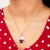 Disney Minnie Mouse Stainless Steel Crystal Heart Necklace -Family Style Shop GUEST 21f7d1ed 8f6d 4297 9f56 960f0ef1b426