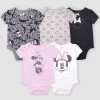 Baby Girls' 5pk Disney Minnie Mouse Short Sleeve Bodysuits - Gray/Pink/White -Family Style Shop GUEST 2236e391 4cec 44b1 aa1c 84e69b560f1a