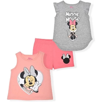 Disney Girl's 3-Pack Fancy Nancy Short Set With Tee, Tank Top And Print Shorts For Toddlers 21 Disney Girl's 3-Pack Fancy Nancy Short Set With Tee, Tank Top And Print Shorts For Toddlers - Image 19