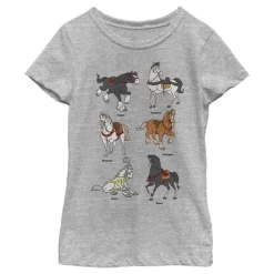 Girl's Disney Favorite Horse Characters T-Shirt -Family Style Shop GUEST 22d7ca8e df0a 40e1 9914 a2db009a539f
