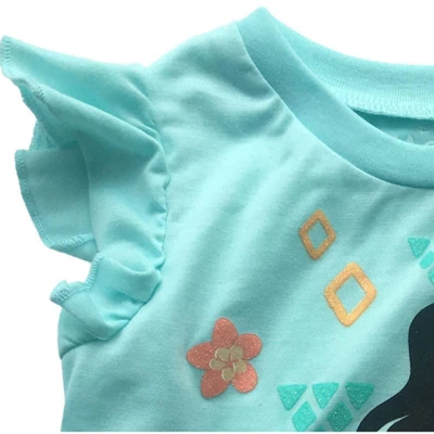 Disney Lion King Toy Story Moana Simba Nala Jessie Woody Girls T-Shirt & Bike Shorts Outfit Set Infant To Little Kid 5 Disney Lion King Toy Story Moana Simba Nala Jessie Woody Girls T-Shirt & Bike Shorts Outfit Set Infant To Little Kid - Image 3