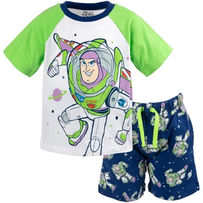 Disney Pixar Toy Story Buzz Lightyear T-Shirt And French Terry Shorts Outfit Set Toddler 15 Disney Pixar Toy Story Buzz Lightyear T-Shirt And French Terry Shorts Outfit Set Toddler - Image 13