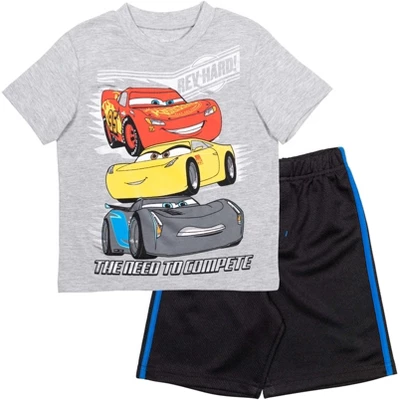 Disney Pixar Cars Lion King Lightning McQueen T-Shirt And Mesh Shorts Outfit Set Toddler 12 Disney Pixar Cars Lion King Lightning McQueen T-Shirt And Mesh Shorts Outfit Set Toddler - Image 10