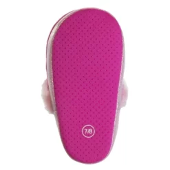 Disney Kids Girl's Minnie Mouse Slippers - Plush Lightweight Warm Comfort Soft Aline House Slippers - Light Pink (size 5-12 Toddler/Little Kid) -Family Style Shop GUEST 297222f6 bb71 434f 93bd d95a93137f84