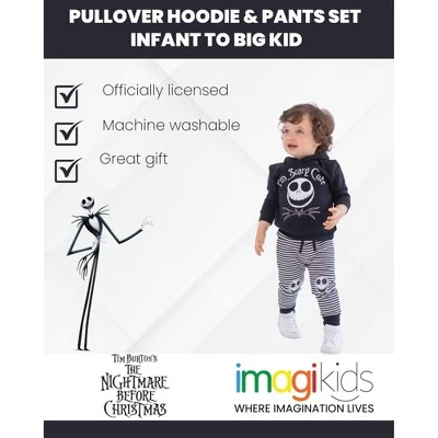 Disney Jack Skellington Baby Hoodie And Pants Outfit Set 6 Disney Jack Skellington Baby Hoodie And Pants Outfit Set - Image 4